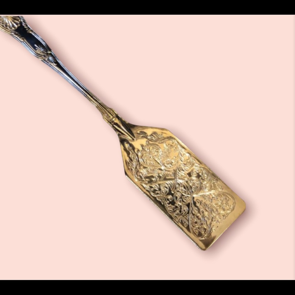Vintage Silver Plated Lasagna Trowel